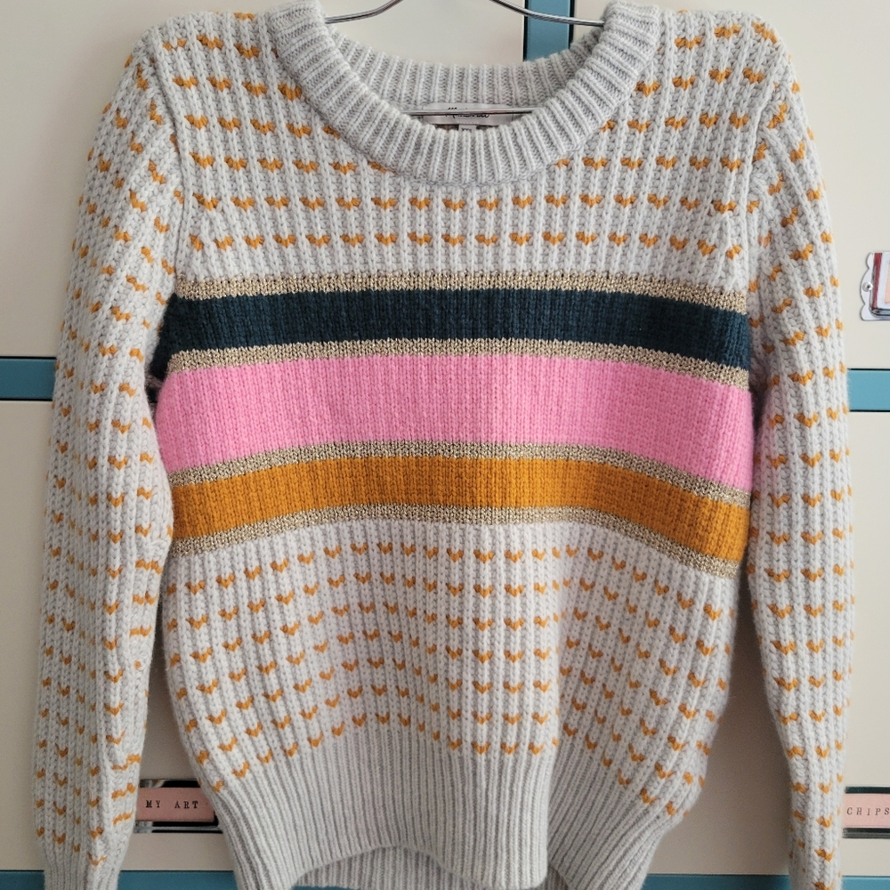 Madewell striped sweater